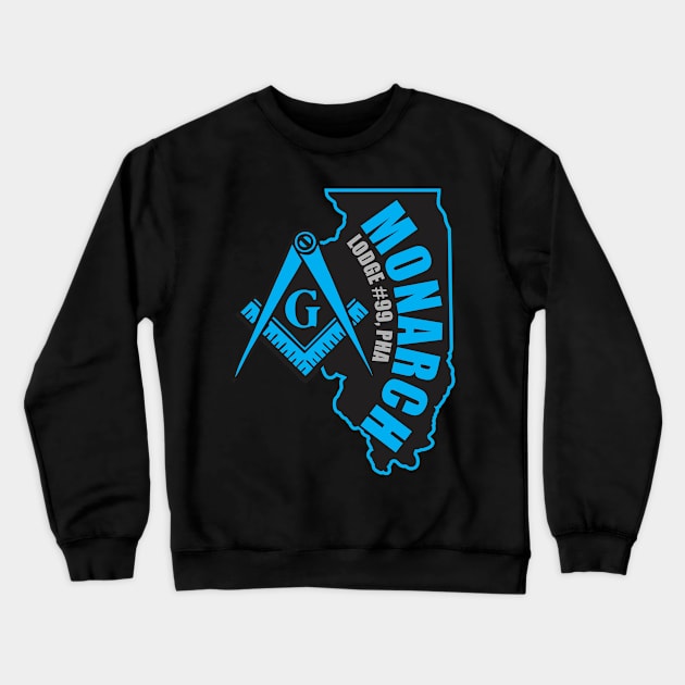 Monarch Lodge #99, PHA S&C Crewneck Sweatshirt by Brova1986